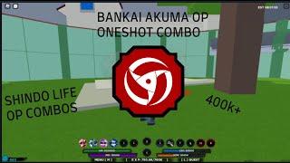 BANKAI AKUMA OP ONESHOT COMBO | Shindo Life Roblox