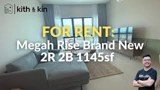 Megah Rise | 2R 2B 1145sf | New Talk of Town in Taman Megah