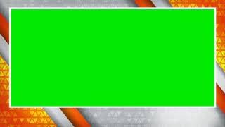 Animated News BG HD | grey and orange window|