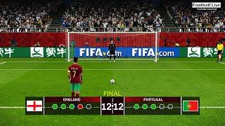 PES 2021 | England vs Portugal - Penalty Shootout - Final FIFA World Cup Qatar 2022 | eFootball PC