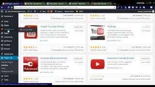 How to create YouTube gallery using wordpress plugin to your website.