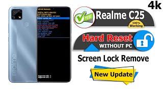 How to Realme C25 Lock Screen Password Reset ||  Realme C25 (Rmx3193) Hard Reset Not Working