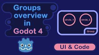 Godot 4 | groups overview