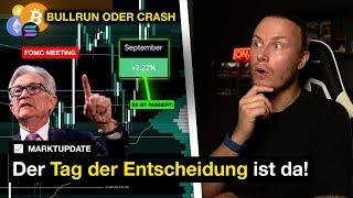 BULLRUN oder CRASH? Der Tag der ENTSCHEIDUNG ist gekommen! | Marktupdate