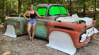 We rebuilt my WIFES 1959 Chevy Viking!!