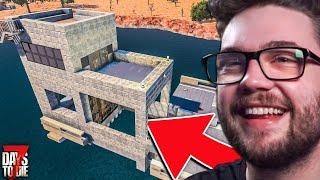 I made a ZOMBIE PROOOF WATER BASE in 7 Days to Die 1.0