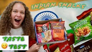 Trying Snacks from India  Taste Test