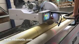 Pvc banner Roll Cutter or Roll Slitting machine