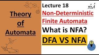 lecture 18: non deterministic finite automata in hindi | DFA vs NFA | difference between dfa and nfa