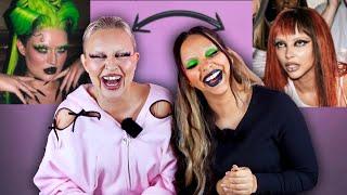 Switching makeup looks with Jade Thirlwall!!