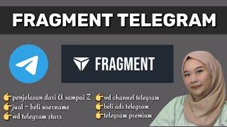 FRAGMENT TELEGRAM ! jual beli username di fragment telegram, withdraw telegram stars lewat fragment.