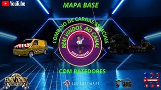 ETS 2 - 1.53 - /    MAPA  BASE - COMBOIO CARGAS ESPECIAIS COM BATEDORES