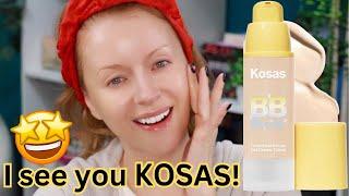 NEW KOSAS BB BURST GEL FOUNDATION REVIEW + 12 HR WEAR TEST | Steff's Beauty Stash