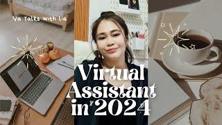 How to become a Virtual Assistant in 2024 #virtualassistant #VA #onlinejobs #workfromhome #VA2024