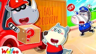 Be Careful of Mystery Packages | Stranger Danger - Kids Safety Cartoon  Wolfoo Kids Cartoon