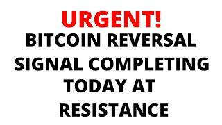 BTC News: Bitcoin is Completing a 13-9 Reversal Signal Today at Major Resistance