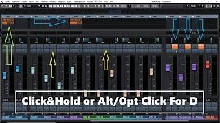 Cubase: Mix-Console Tricks III