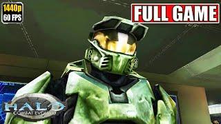 Halo Combat Evolved Gameplay Walkthrough [Full Game PC - All Cutscenes Longplay] No Commentary