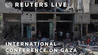 LIVE: International conference on Gaza in Jordan