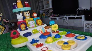  NEW COLORFUL CUTE TOYS! POP UP PALS AND BUSY BOARD ACTIVITY WITH SOUNDS