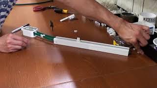 How to Assemble Motorized Curtain Track S168 Center Open