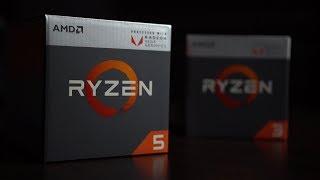 AMD Ryzen 5 2400G & Ryzen 3 2200G APU With Radeon Vega Graphics Quick Unboxing