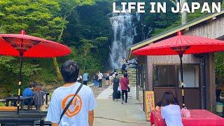 [Vlog] Daily life in Japan I enjoyed Japanese traditional "Nagashi Somen"!