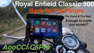 Royal Enfield Classic  Goes High Tech - Aoocci C5pro - The Good & The Bad