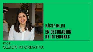 Conoce el Máster Online en Decoración de Interiores - FAQS - LABASAD