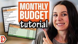 How to Set Up Your Budget Each Month! Step-by-Step with Free Template