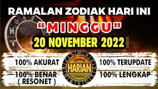 RAMALAN ZODIAK HARI INI MINGGU | 20 NOVEMBER 2022 LENGKAP DAN AKURAT