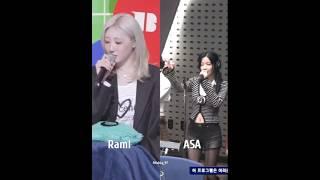 Rami rapping ASA's drip rap #rami #asa #ahyeon #ruka #rora #chiquita #pharita #babymonster #kpop