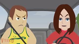 spoiled teen and his mom argue in the car *contains cussing*