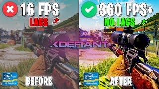 XDefiant - Best Settings for MAX FPS on ANY PC | Fix Lags & Stutters |