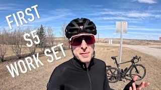 First Work Set- Cervelo S5 - Ride Vlog