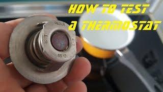 How to Test a Car Thermostat