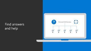 How to get help on your own in Microsoft 365 for business