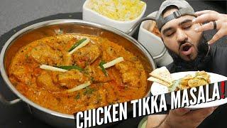 THE BEST CHICKEN TIKKA MASALA | with Naan Bread & Rice
