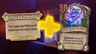 Replica Cathedral Shenanigans | Hearthstone Battlegrounds