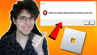 How To Fix Roblox Please Perform A Windows Clean Boot