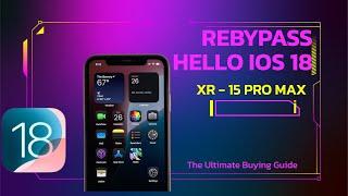 REBYPASS HELLO SEÑAL iOS 18 Mina MacOS - iPhone XR-  Server News Phone 5s a X service Down