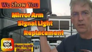 So Easy! Upgrade or Replace Your Coach Signal Mirror TheRVkeys Episode 55