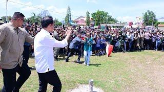 Antusiasme Masyarakat Kabupaten Timor Tengah Utara, Lepas Keberangkatan Presiden Jokowi, 2 Okt 2024