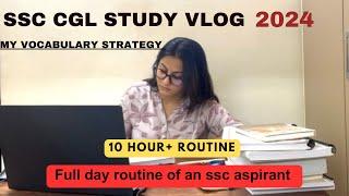 A day in the life of an SSC aspirant | CGL 2024 | Study Vlog #ssc #ssccgl #ssccgl2024 #studywithme