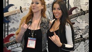 Courtney Cox at NAMM