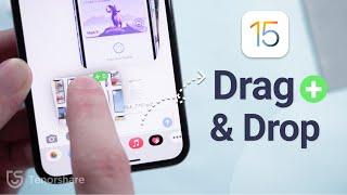 iOS 15 Hidden Feature! - How to Drag and Drop on your iPhone [Tutorial]