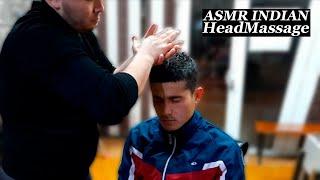 Indian ASMR Head Massage by ASMR Uzbek Barber | ASMR Massage