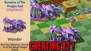 Creating Remains Of The Dragon God Wonder - Level 11 Dragon Trees | Merge Dragons