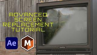 Screen Replacements in After Effects | Mocha AE Tutorial
