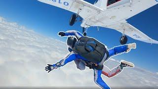 Прыжок с парашютом с высоты 4000 метров/ Скайдайвинг / ALIFER